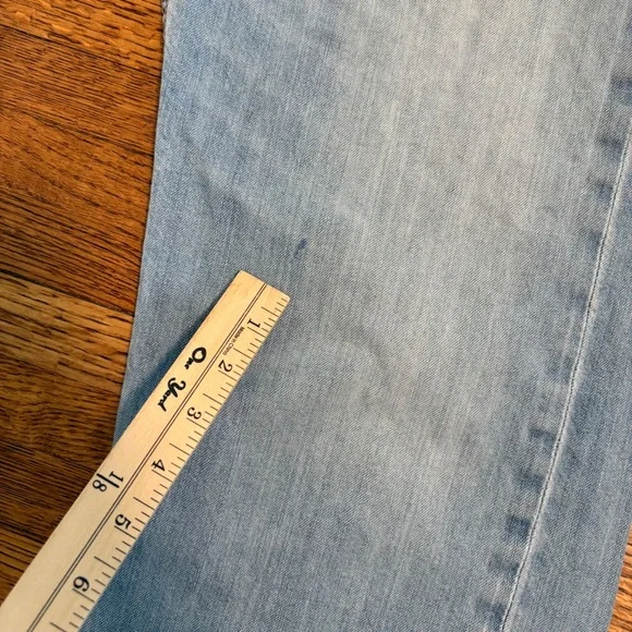 Levi's 505 Jeans Mens W42 L30 Blue Denim Straight Leg Cotton Casual - Picture 2 of 11